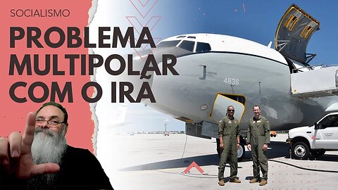 AVIÃO AMERICANO faz MEDIÇÃO de RADIAÇÃO de NAVIOS IRANIANOS atracados no RIO de JANEIRO