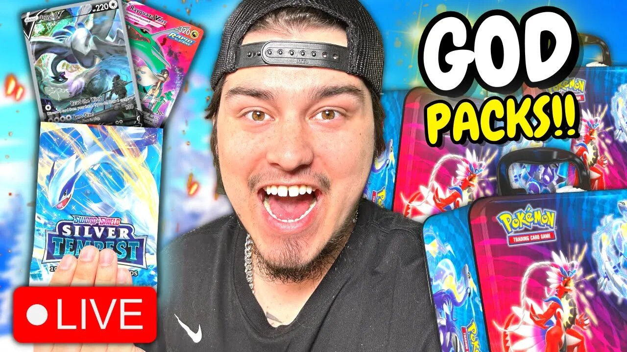 Opening ERROR Silver Tempest God Packs!