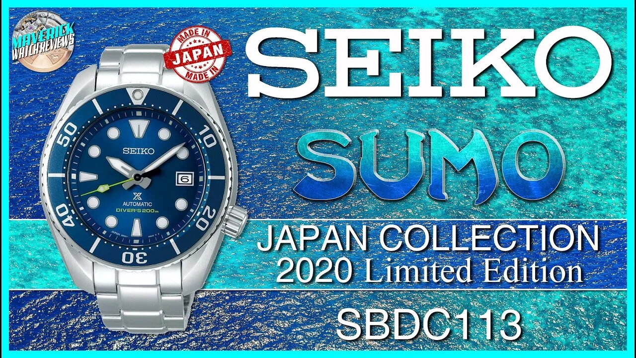 My Favorite Sumo! | Seiko Prospex Japan 2020 Collection 200m Automatic Sumo SBDC113 Unbox & Review