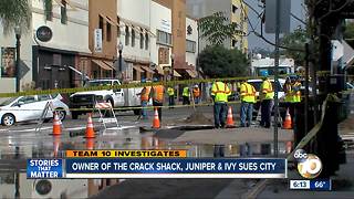Restaurant owner sues the city