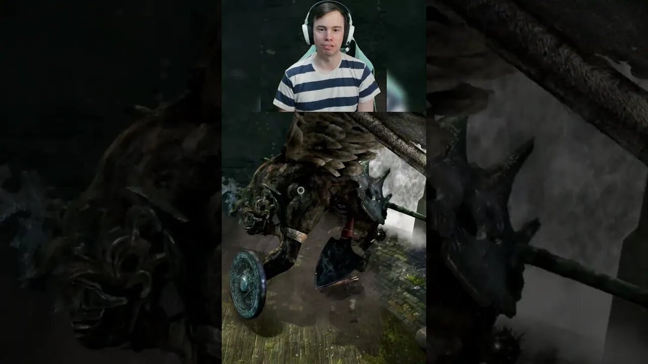 I didn't expect it Dark souls Remastered randomizer #shorts