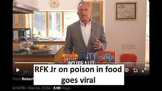 RFK Jr video on poison in kids food go viral