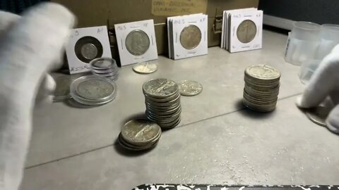 Walking Liberty Half Dollar AU Roll Hunting - 90% Constitutional Silver Coins