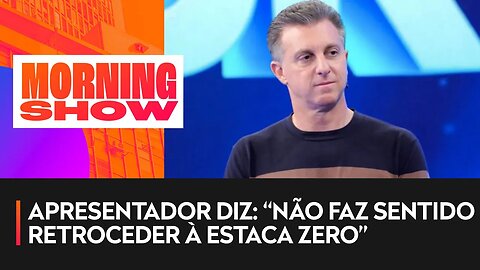 Luciano Huck critica decisão do Governo em suspender o Novo Ensino Médio