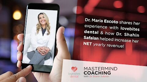 Dr. Maria Escoto lovebites dental testimonial