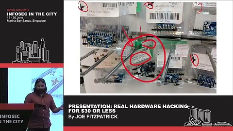 Real Hardware Hacking for S$30 or Less Presented by Joe FitzPatrick