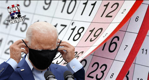 JOE BIDEN WANTS MASKS 'THROUGH THE END OF THE YEAR' !