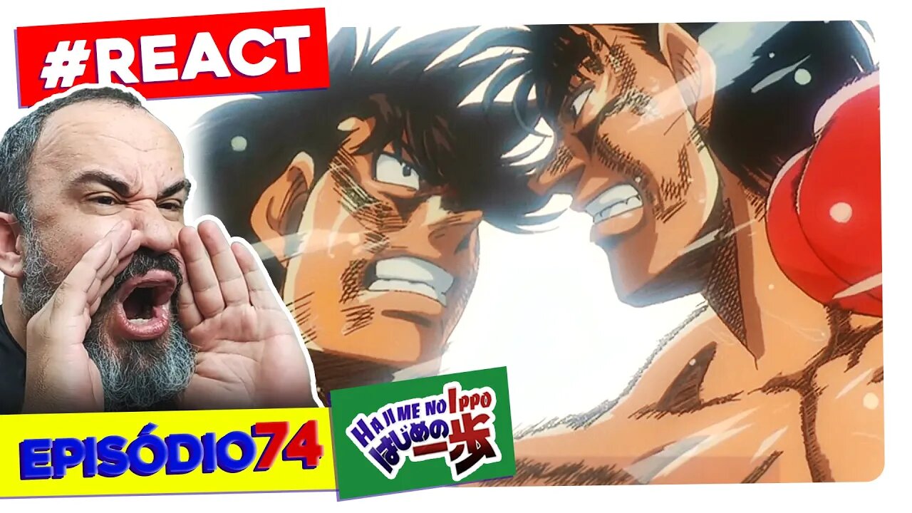 IPPO vs SENDO | HAAAJA CORAÇÃO! O EPISÓDIO MAIS INSANO! | React HAJIME NO IPPO Episodio 74