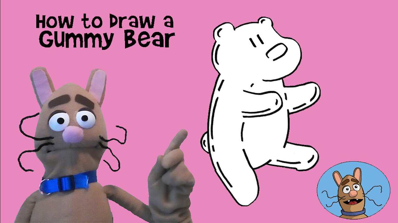 How to Draw a Gummy Bear