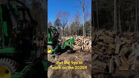 Put Cody to work digging holes for trees on the 2025R