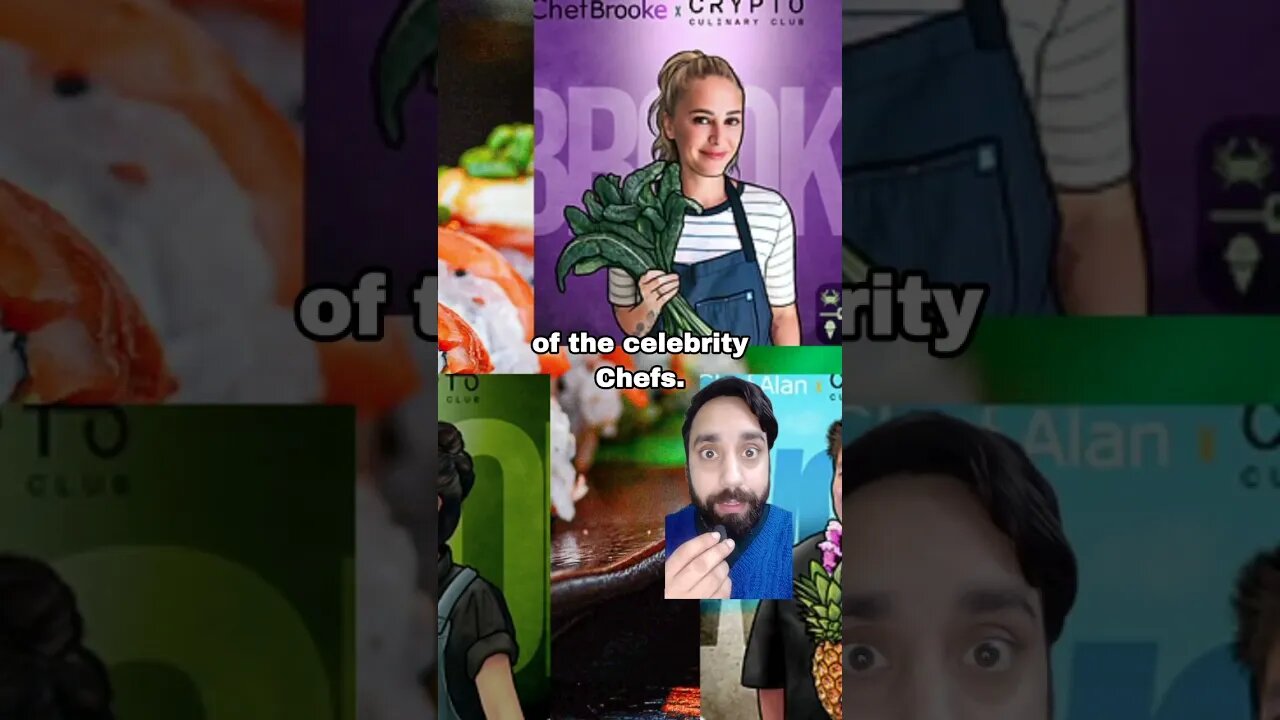 Crypto Culinary Club NFT for food lovers