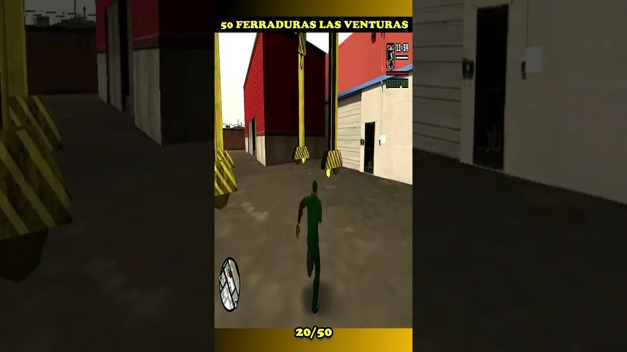 20 50 FERRADURAS LAS VENTURAS GTA SAN ANDREAS #shorts #semedissaum #gta