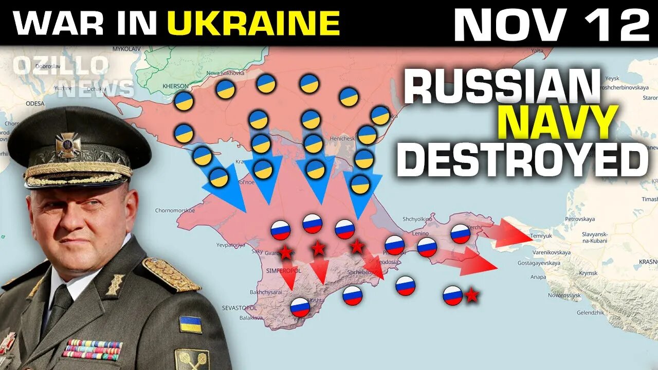 12 NOV: UNIQUE SUCCESS! The Russians Have Lost control of Crimea! OPERATIO0N CRIMEA has begun!