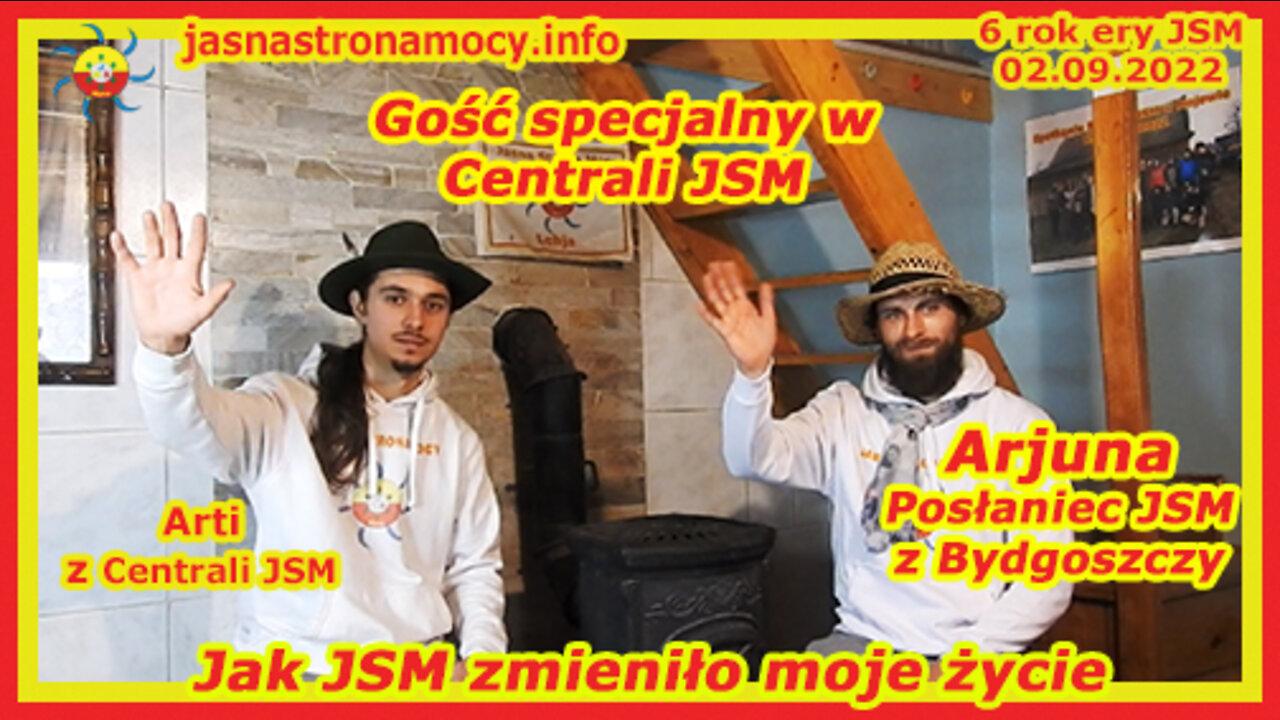 Gość specjalny w Centrali JSM Arjuna Posłaniec JSM z Bydgoszczy Jak JSM zmieniło moje życie