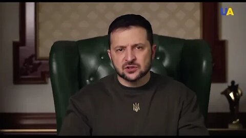 Address from Ukrainian president Volodymyr Zelenskyy