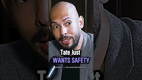 Tate Just WANTS SAFETY