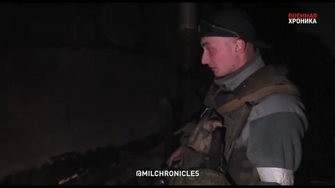 Marines during a sweep of the territory of "Azovstal"