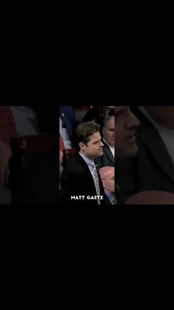 Matt Gaetz, Nominates President Trump For Speaker Of The House