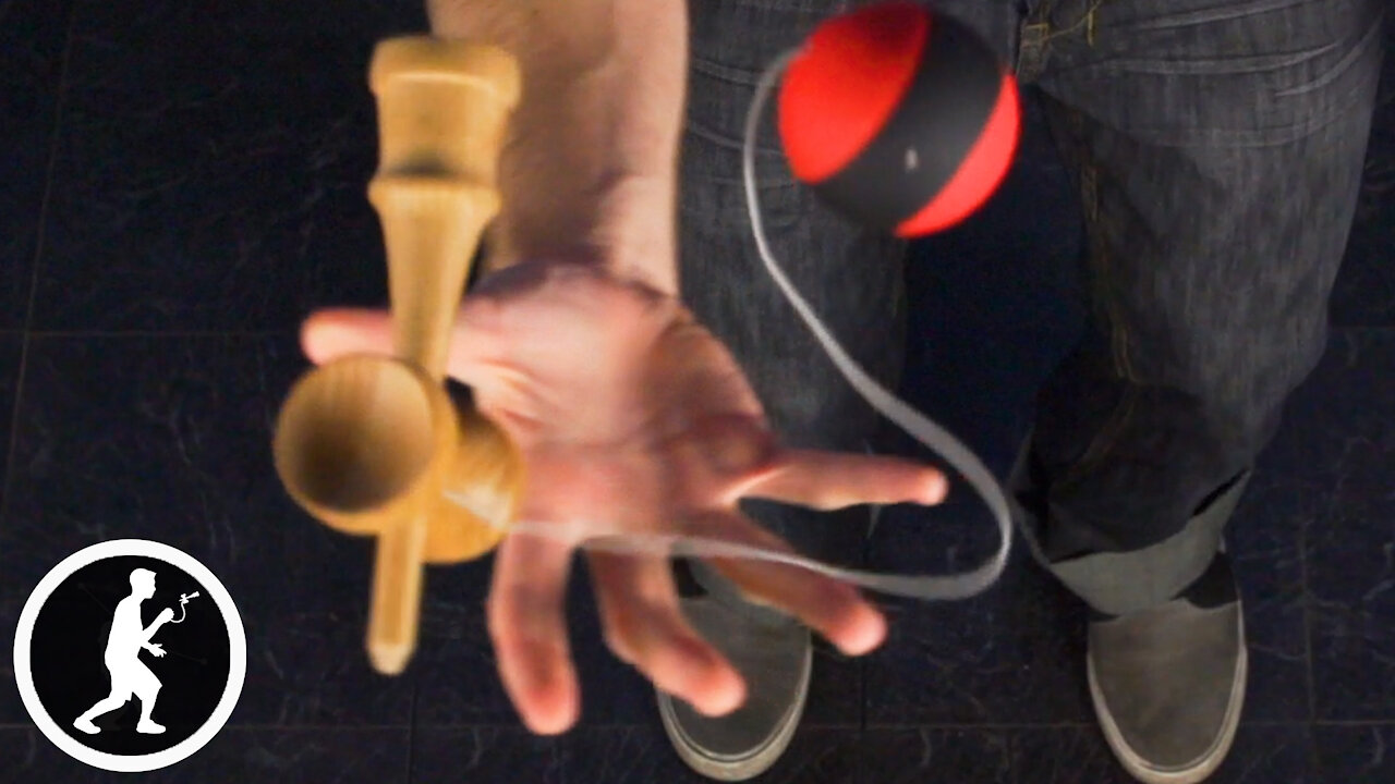 Juggle to spike Kendama Trick - Learn How