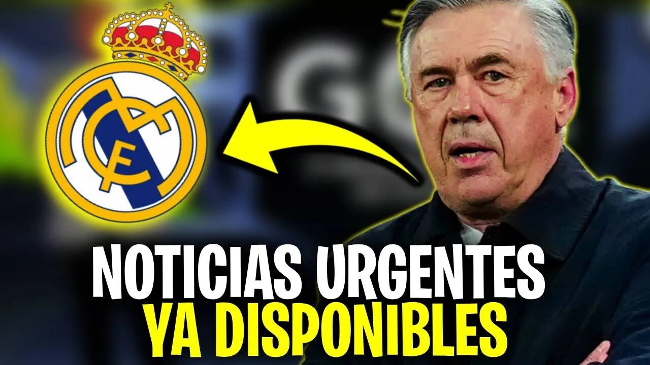 GRANDE NOTÍCIA AGORA! NÃO SE ESPERAVA ISSO – ÚLTIMAS NOTICIAS DEL REAL MADRID #realmadrid