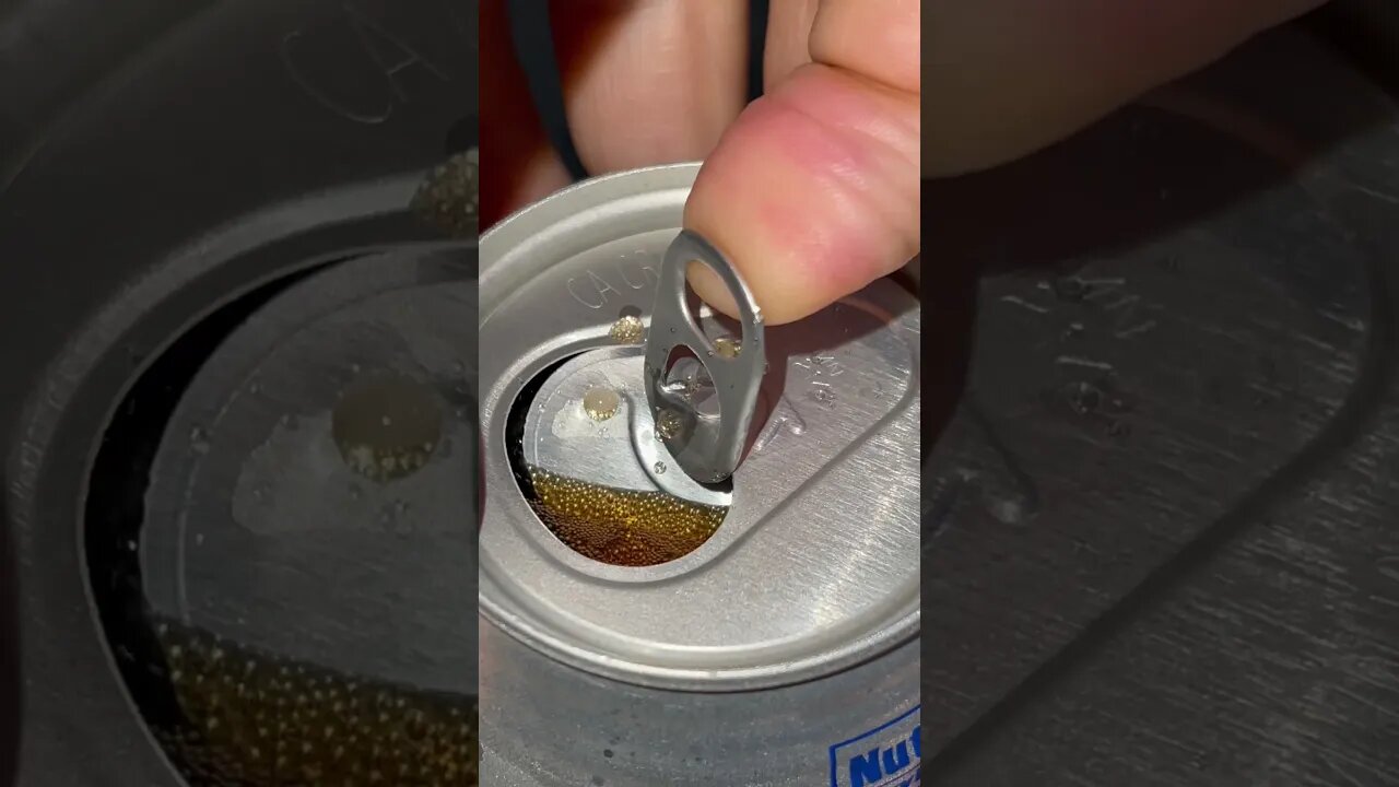 Crackling ASMR: Opening a Fizzy Soda Can