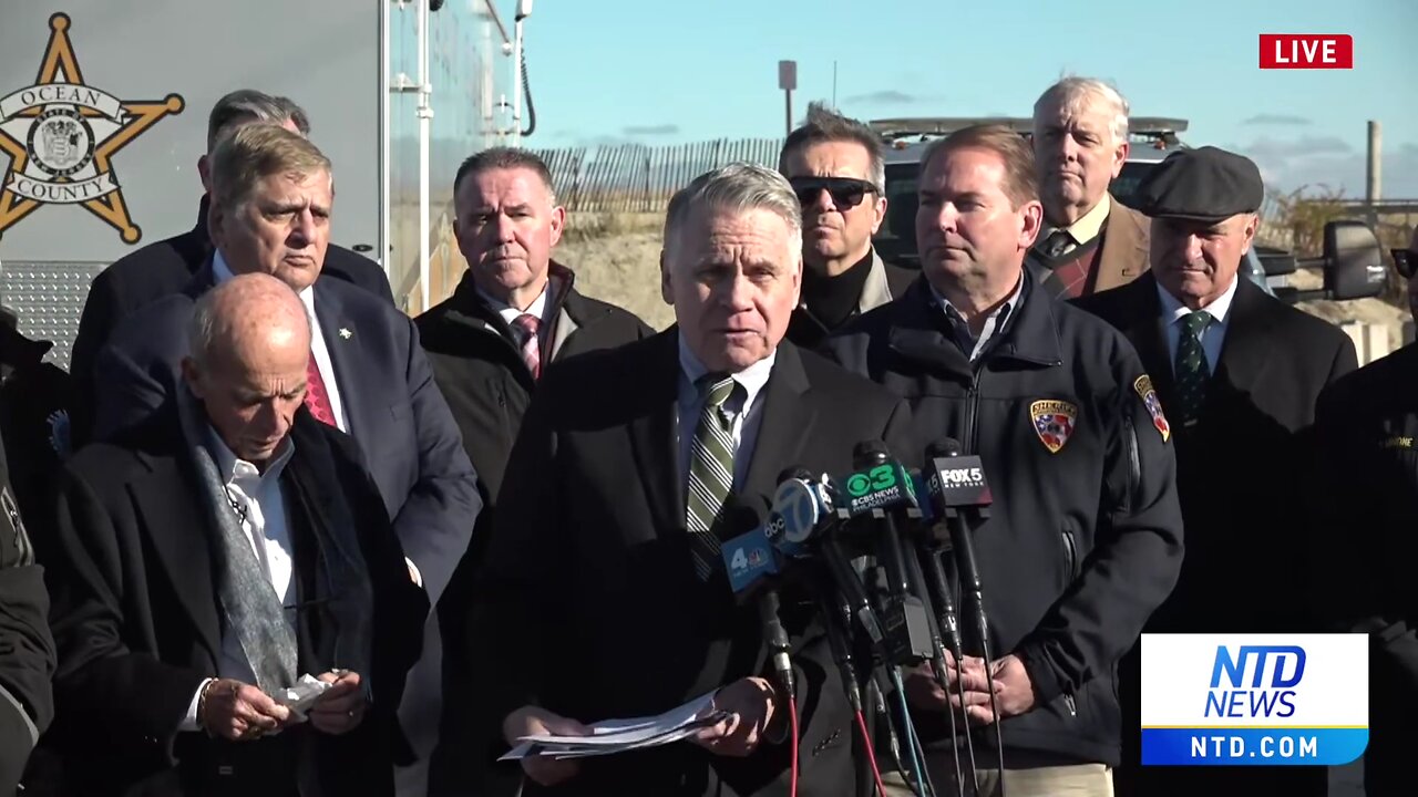 🚨New Jersey Leaders Give Update on Unidentified Drone Sightings🚨