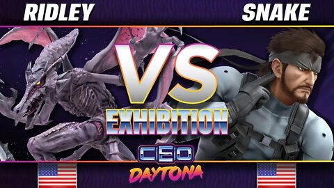 Ridley vs. Snake - SSBU Demo - CEO 2018