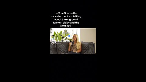 Jeffree star on the Illuminati, underground cities/ tunnels and diddy