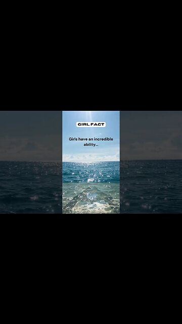 Girls have an incredible ability #shorts #facts #girlfacts