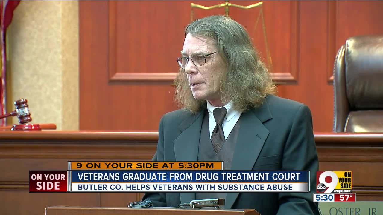 Veterans graduate from drug treatment court