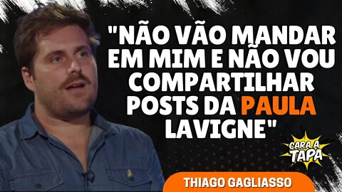 THIAGO GAGLIASSO DIZ COMO ARTISTAS SE ORGANIZAM PARA PROMOVER CANCELAMENTOS