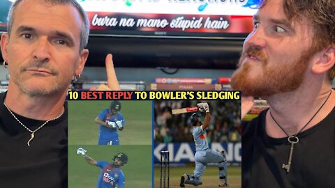 Top 10 Sensational Sledging Replies in Cricket History REACTION!!