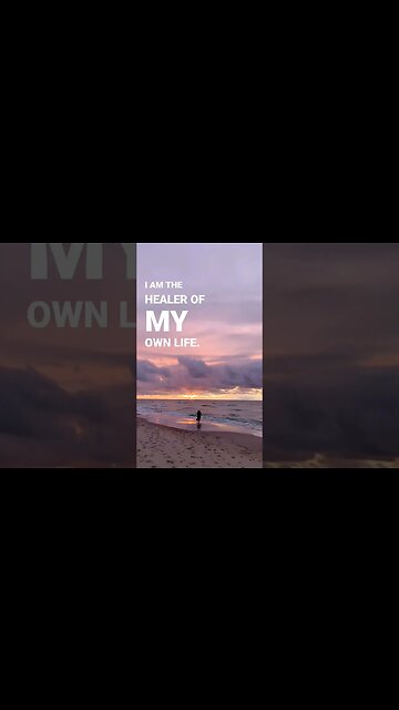 I am the healer of my own life 💛♥️💜✅️ #youtubeshorts