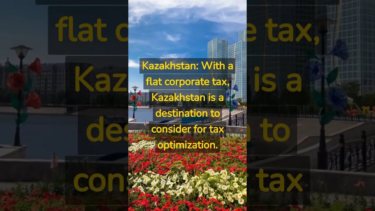 5 countries with international tax optimization opportunities starting with the letter k