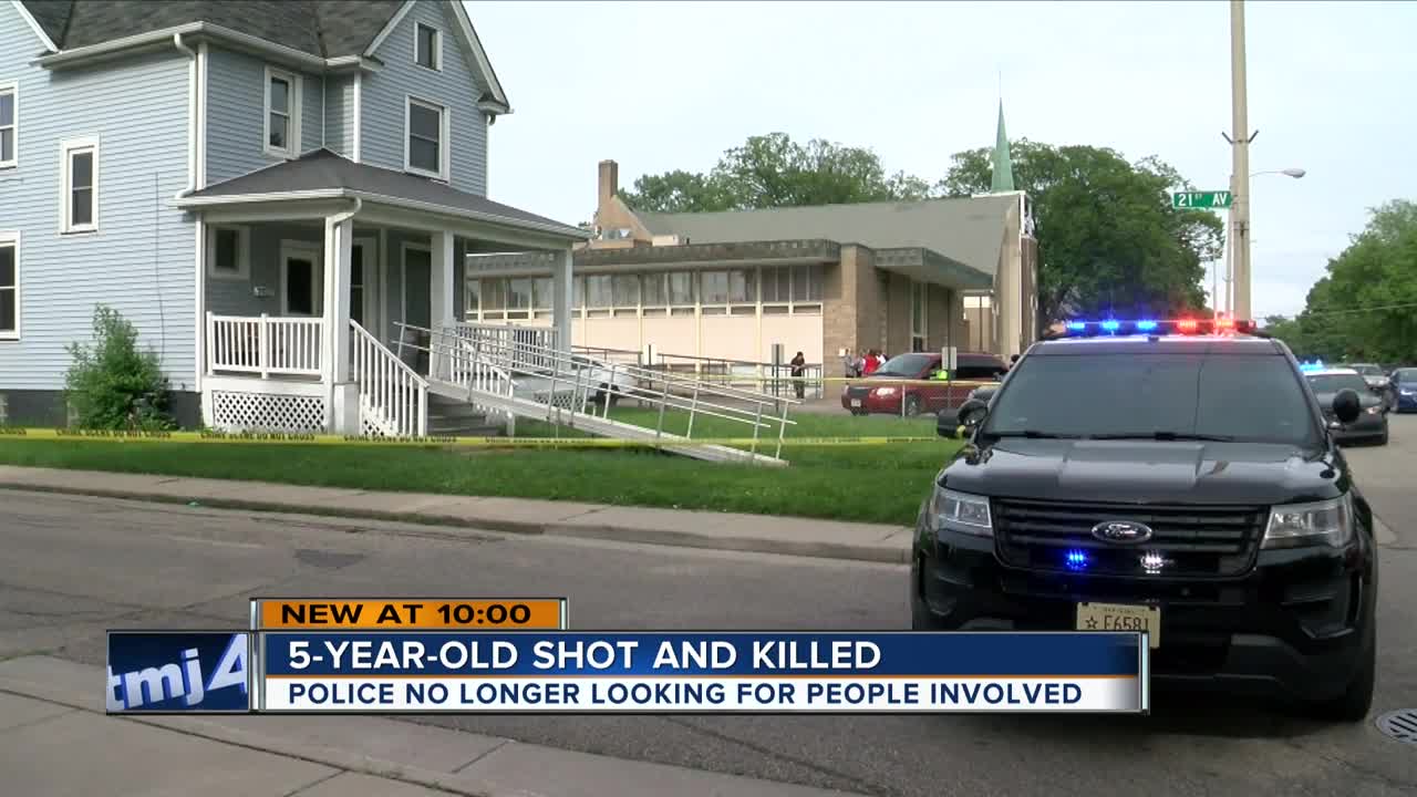 5-year-old shot and killed in Kenosha