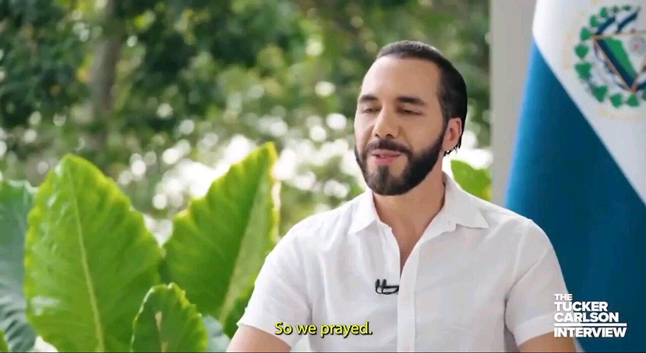 Tucker- Tomorrow evening: Our interview with El Salvador's President Nayib Bukele.