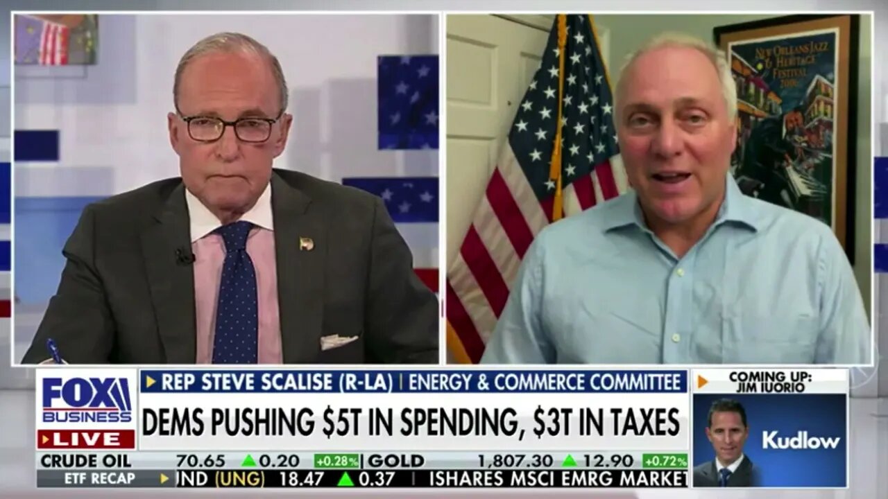 Fox Business | House Republican Whip Steve Scalise on Larry Kudlow