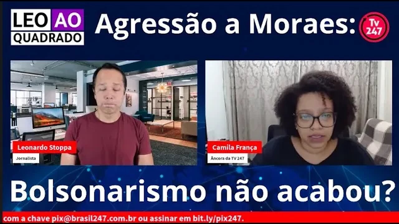 Moraes agredido por "gado de raça"