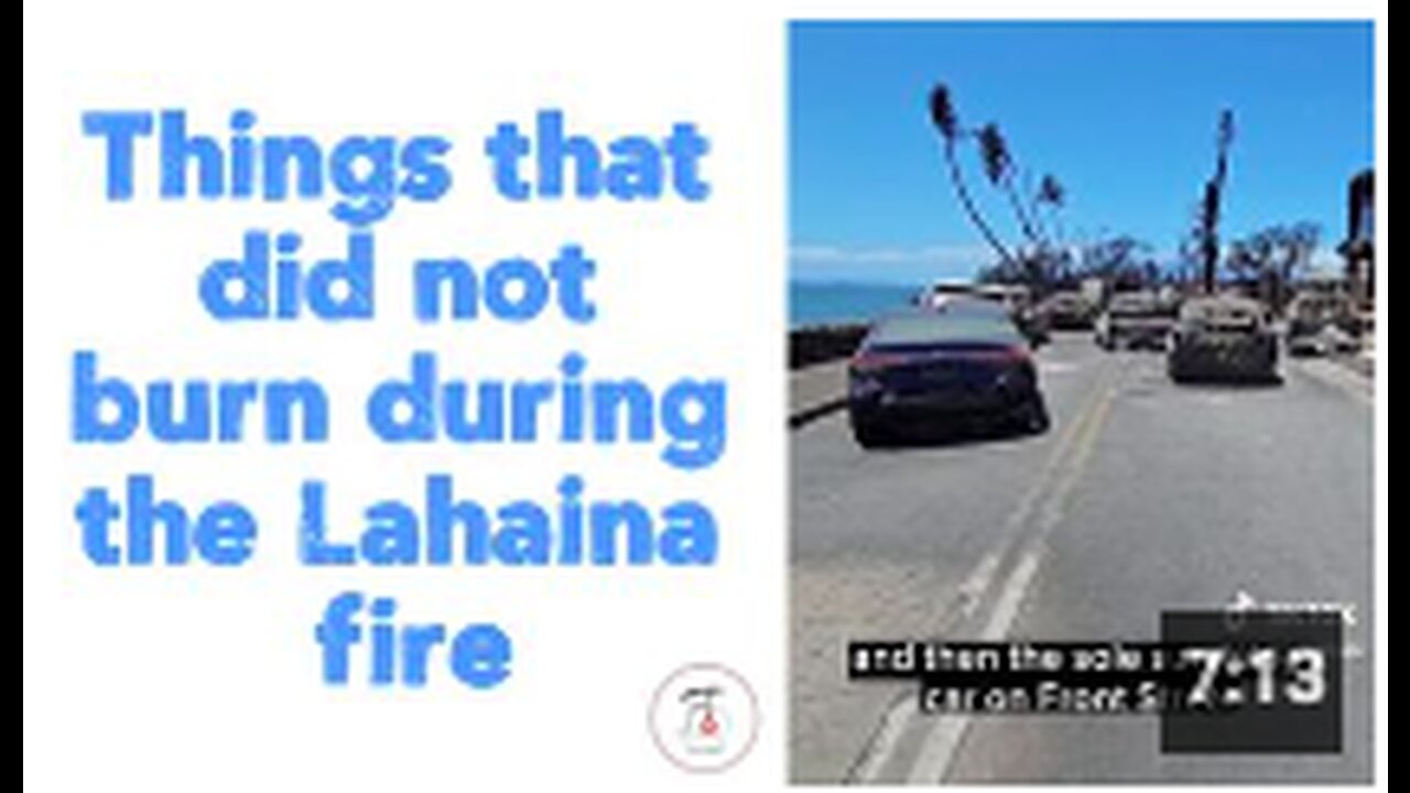 Things that did not burn during the Lahaina fire