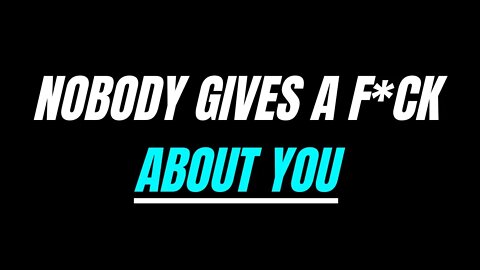 Nobody Cares | #1
