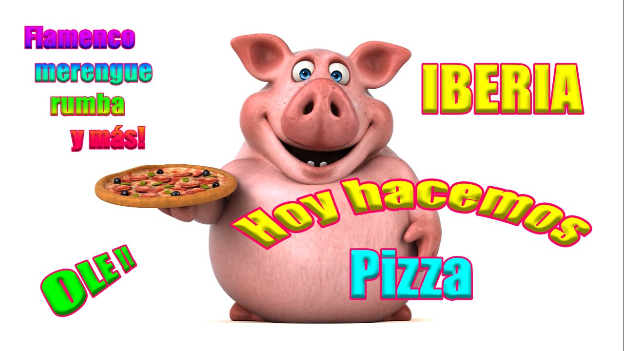 "Hoy hacemos Pizza" IBERIA , producción con SUNO AI 🎵🎧