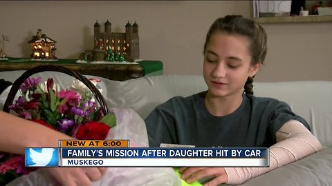 Family wants changes after teen hit by car outside Muskego High School