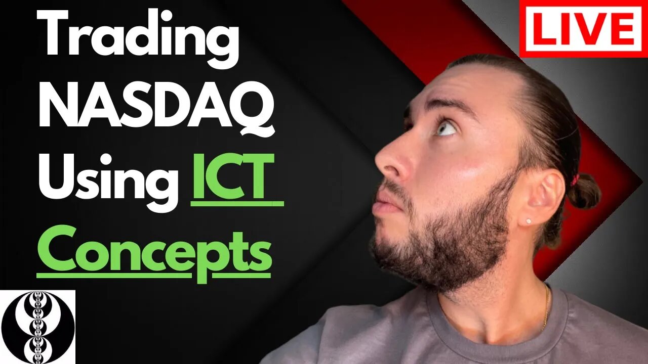 LIVE TRADING NQ WITH ICT CONCEPTS