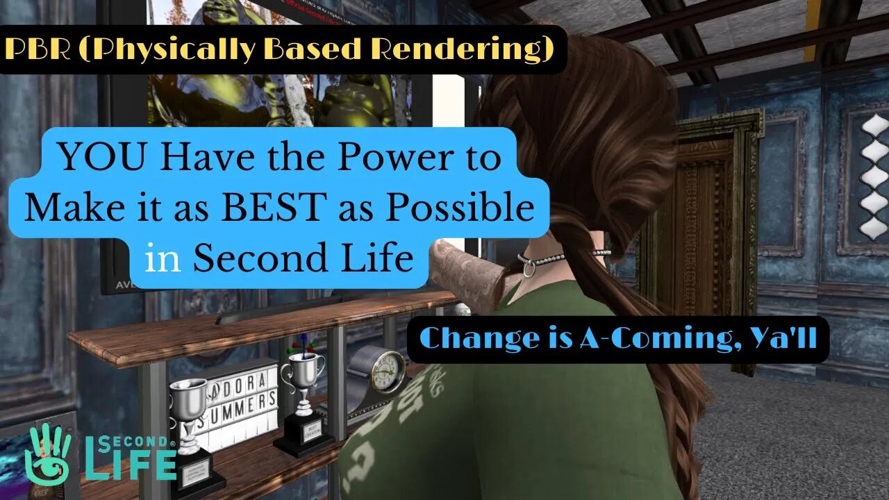 The Future of Graphics in Second Life - PBR and Firestorm Viewer - YOU CAN MAKE IT BETTER.