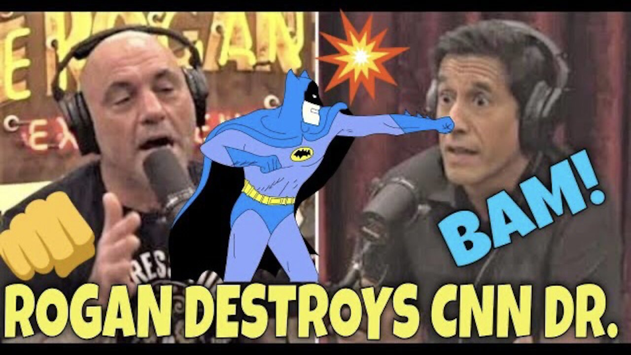 JOE ROGAN vs CNN - KAPOW! 💥