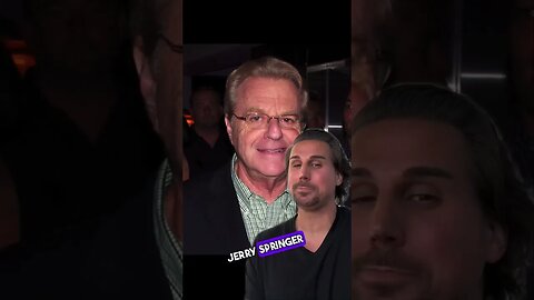 JERRY SPRINGER IS AN ICON #shorts