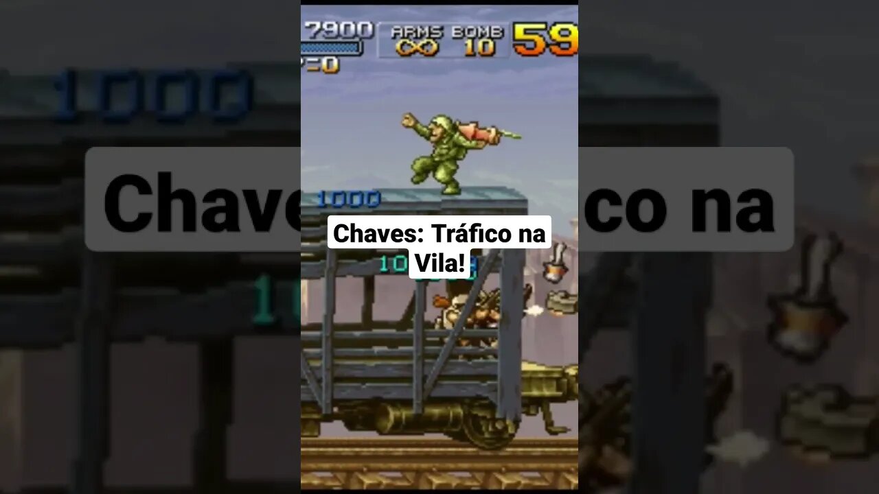 O Resto a Gente Pode Botar na tua B... - Metal Slug X COOP PC