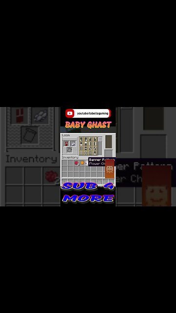 Baby Ghast Banner | Minecraft