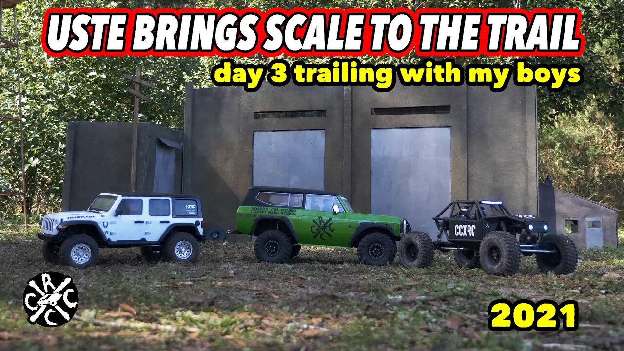 USTE 2021: They Bring Scale To The Trail - Fun Driving With My Boys