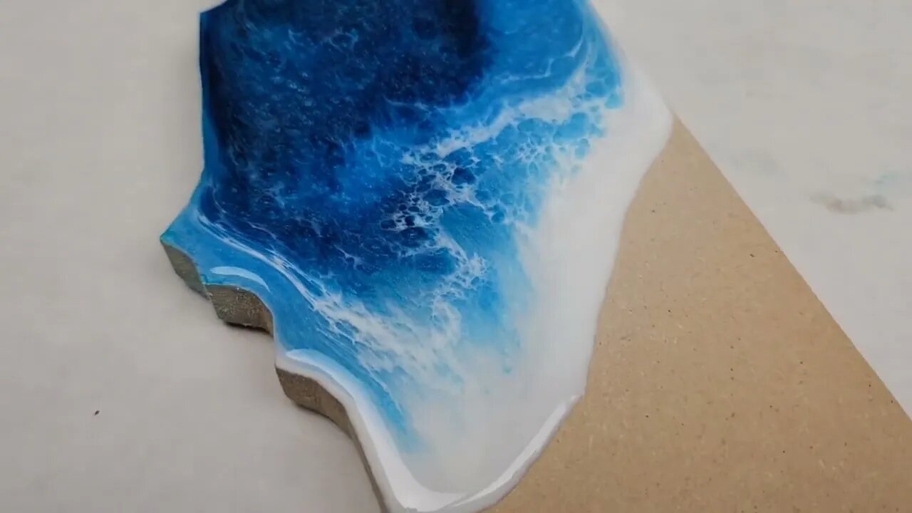 California Shape Resin Beach Project